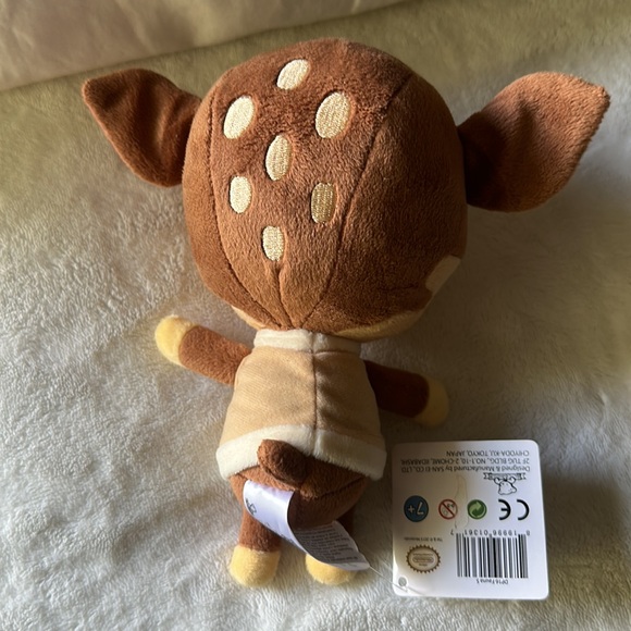 Animal Crossing Fauna plushie stuffed animal brand new with tags, clean, 8” cute - Picture 12 of 13